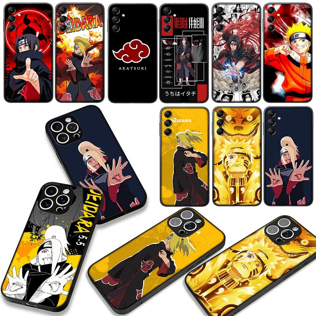 Pain Narutos Deidara Akatsuki Itachi Uchiha Case for Xiaomi Redmi 15C 15 A4 A5 9A 9T 10A 10C 9C NFC 14C Note 11 9 10 Pro 8T