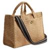 Coach Cargo 34 Removable Shoulder Strap Logo Tote Bag Women Tote Bags Brass Natural CAM71-B4NA