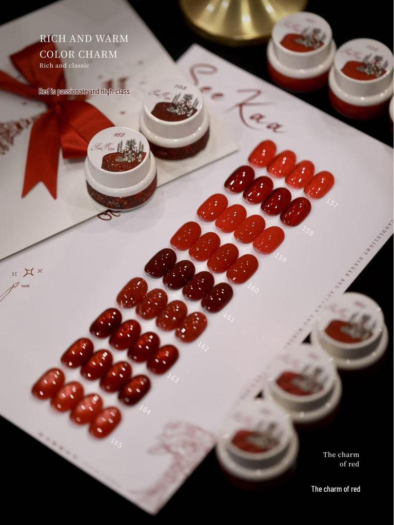 Seekaa Sika Секретный Сад Кошачий Глаз Аврора Магнитные Блестки для Маникюра