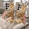 Phone Case: 2D Flat Samsung Galaxy A34 A35 M05 M06 S20 S22 S21 FE Plus 5G Protective Case, Couples Style, Diamond Butterfly, Christmas and Halloween G