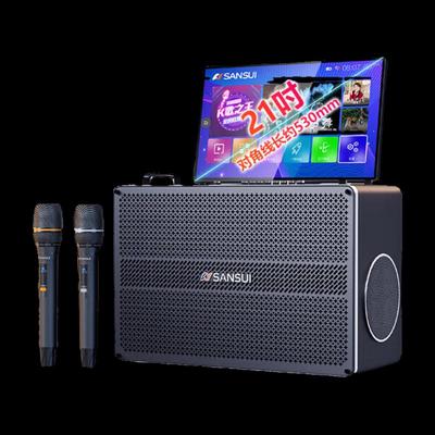 Уличная караоке-акустическая система SANSUI C7 с дисплеем, штекер CN (адаптер в комплекте)