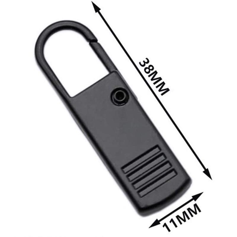 5Pcs Universal Metal Zipper Pull Replacement DIY Repair Sliders For Clothing Bags Sewing Accessories