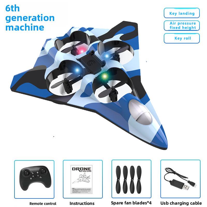 CZ36 Foam Quadcopter Remote Control Aircraft Drone Hovering Flight Fighter Fixed Height Rolling Stunt Toys Fall Resistant Kids