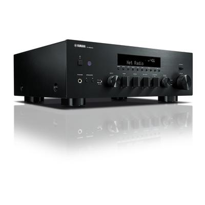 YAMAHA Сетевой приемник, совместимый с источником звука, черный, R-N600A, совместимый с высоким разрешением/широкий тюнер FM/AM/передача/прием по Wi-Fi/Bluetooth