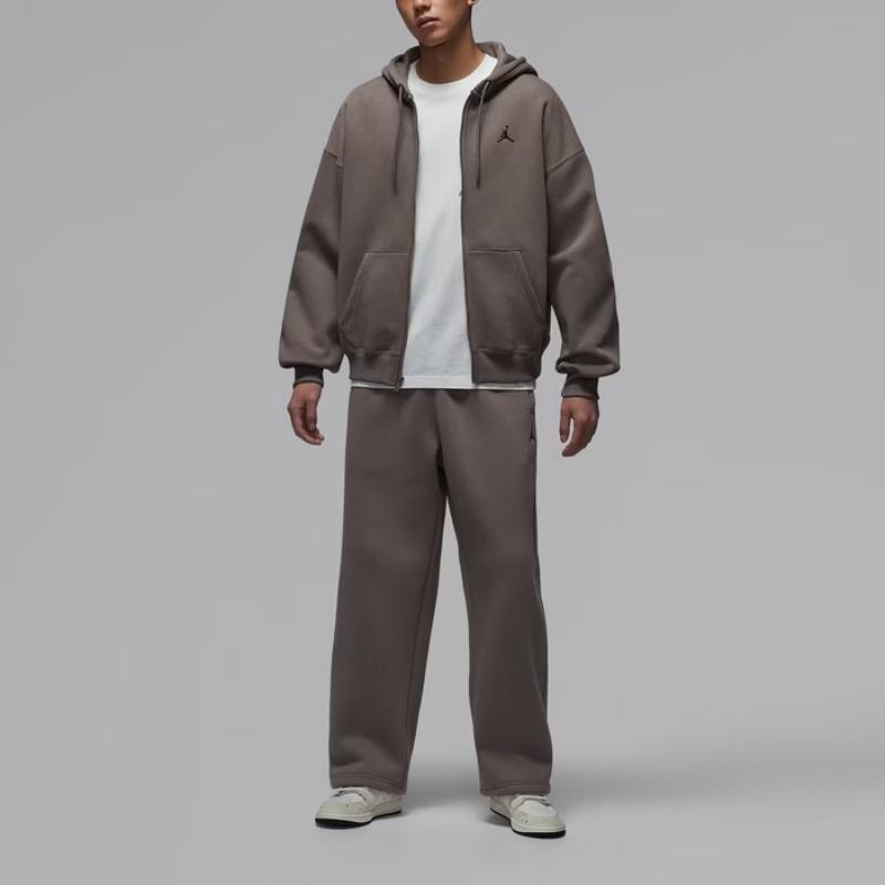 Jordan Мужская худи на молнии оверсайз Brooklyn Fleece IB7232-040