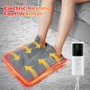 Electric Foot Pad Washable Foot Warmer Heater Home Soft Plush Warm Blanket Warm Foot Pad Home Office Bedroom