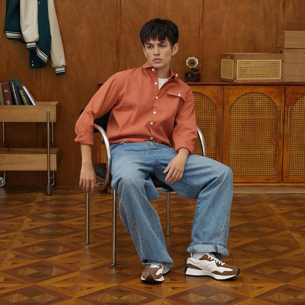 New Balance Кроссовки унисекс 327 Dark Earth Mushroom Коричневые U327LG