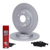 Rear Brake Discs + Pads 201053800