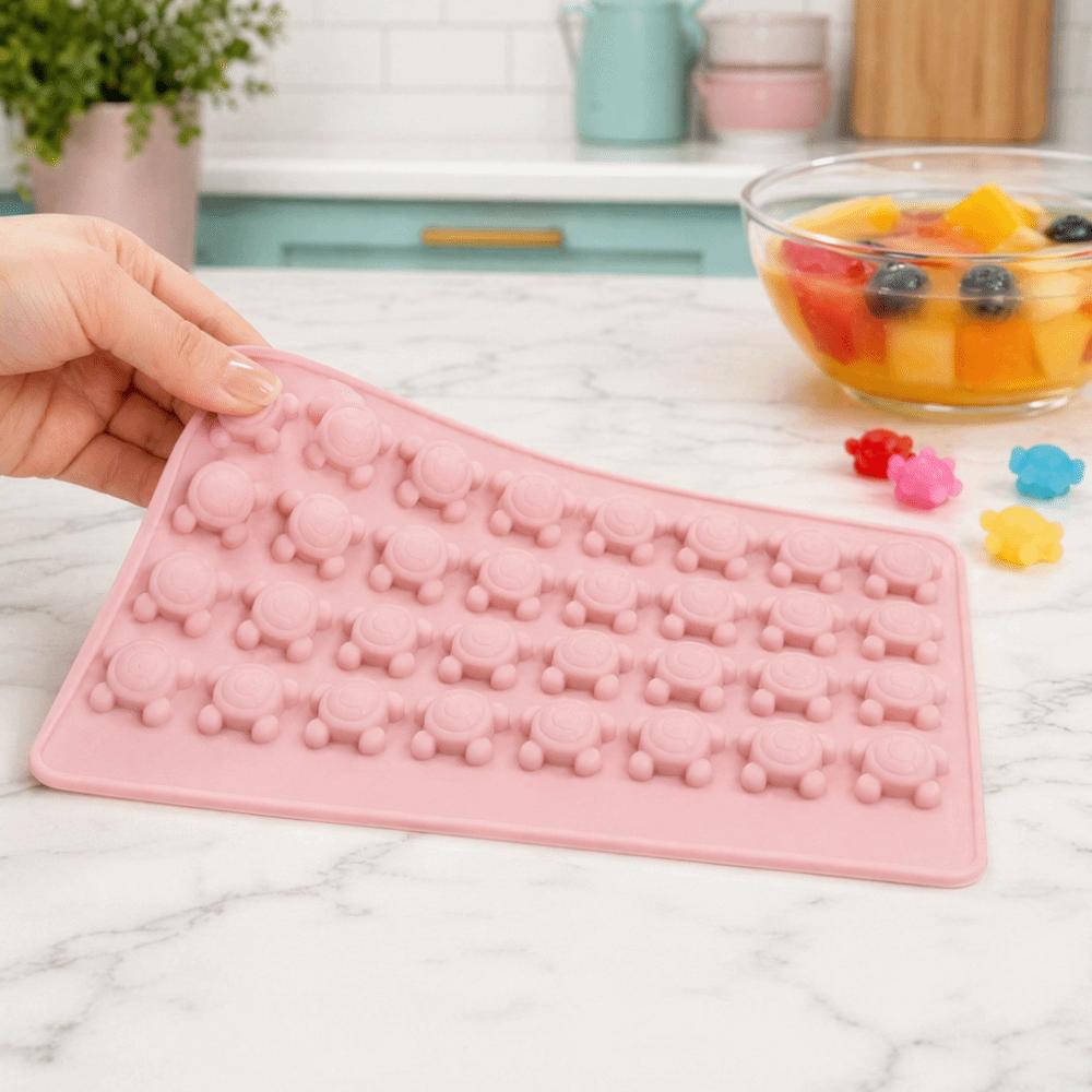 DIY Silicone Mold Chocolate Jelly Candy Making Animal Ice Cube Tray Cake Cupcake Decoration