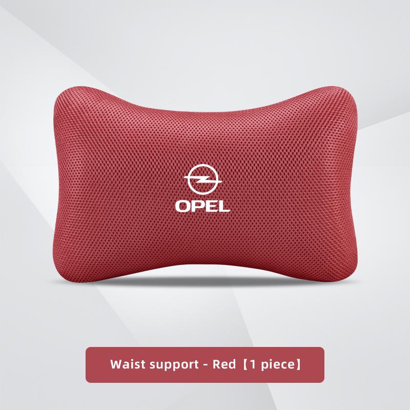 AAAYU1 AAAYQ1 Car Seat Neck Headrest Waist Cushioning Ice Silk Pillow For Opel Astra Grandland Corsa Mokka Frontera Insignia Zafira Vivaro