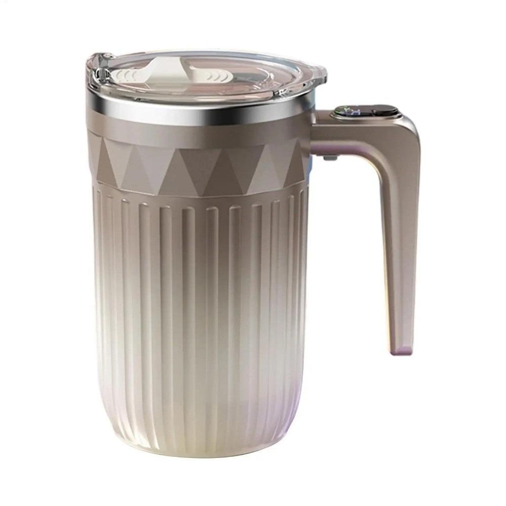 450ml Automatic Self Stirring Coffee Mug Rechargeable Espresso Cup Heating Mixer Cup Tea Drinking