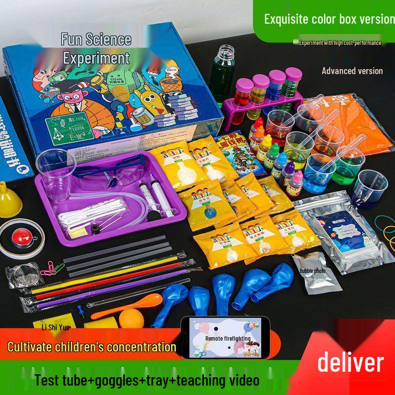Набор для научных экспериментов STEM: Развивающие игрушки ручной работы для детей и студентов