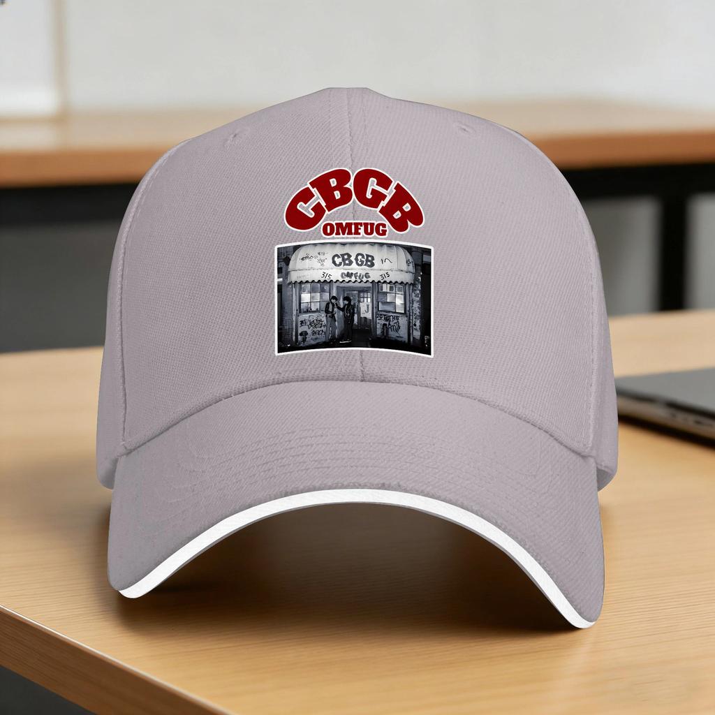 Cbgb Omfug Casual Baseball Cap Hiking Fishing Trucker Hat Spring Adjustable Unisex Unisex Classic Baseball Caps