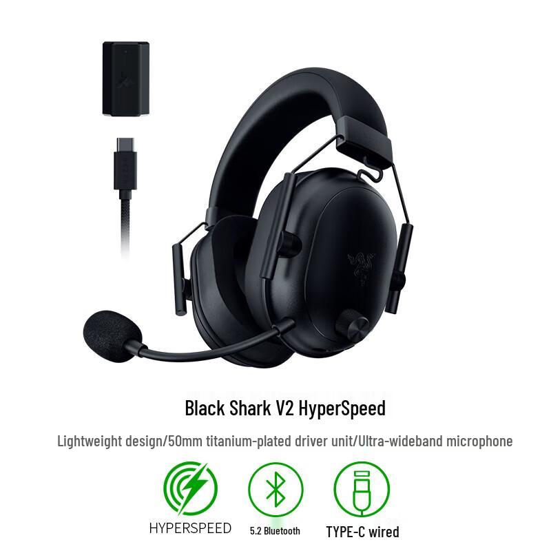 Беспроводная игровая гарнитура Razer BlackShark V2 Pro Hyperspeed