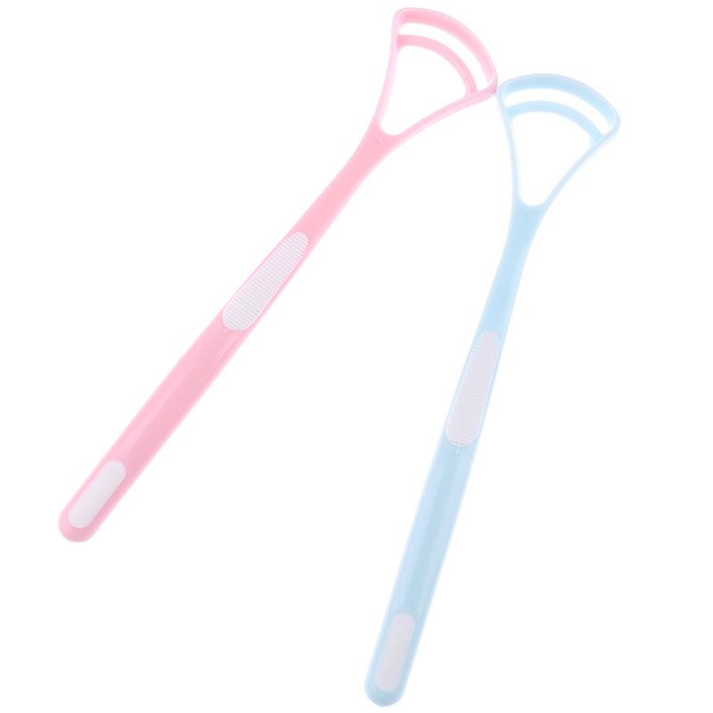 2PCS Tongue Cleaner Scraper Tongue Scraper For Kids Gentle Bacteria Clean Set
