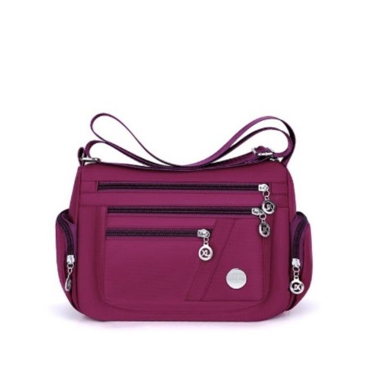 Сумка через плечо, большая вместимость, женская сумка для мам среднего возраста, дорожная сумка из ткани Оксфорд, нейлоновая сумка через плечо