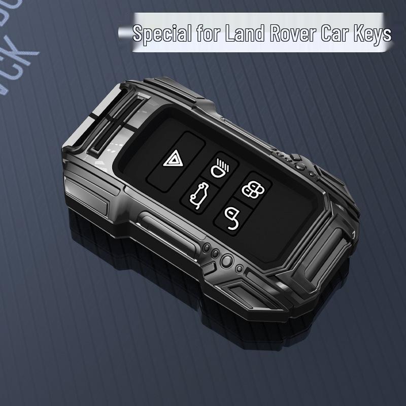 Совместимо с чехлом для ключей 2021 Range Rover Evoque/Jaguar: Discovery 5, Velar, Версия Sport - Чехол-брелок Car Star Pulse