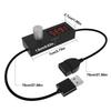 Цифровой USB-таймер Переключающий шнур Провод Цифровой 24-часовой Регулируемый тайминг Отключение питания Таймер обратного отсчета Электротовары