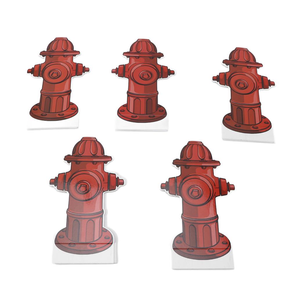 10 шт. Учебная бумажная подгузник для собак в форме пожарного гидранта для щенков