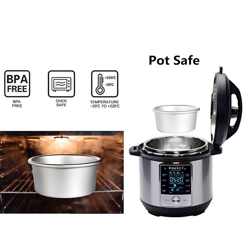 Алюминиевые маленькие формы для кексов, круглые мини-формы для чизкейка с фиксированным съемным дном, маленькие формы для кексов, формы для выпечки