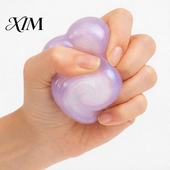 Cloud Calming Toys Shaped Stress Relief Toy, Mini Squeezable Fidget Toy Soft Sensory Ball for Kids Teens Adults