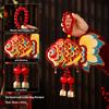 Cute Red Fu Bao Tassel Hanging Ornament Chinese Spring Festival Wall Door Pendant  New Horse Year Home Decorations