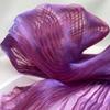 150cm X 1 Yard Organza Pleated Fabric Hardnet Texture Handmade Pleated DIY Clothing Fabric Three-dimensional Decoration