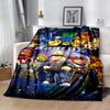 Roblox 261 Blanket Comfortable Suitable for Livingroom Picnics Bedding Four Seasons Universal Modern Ideal Gift for Friends Family Couples Picnic