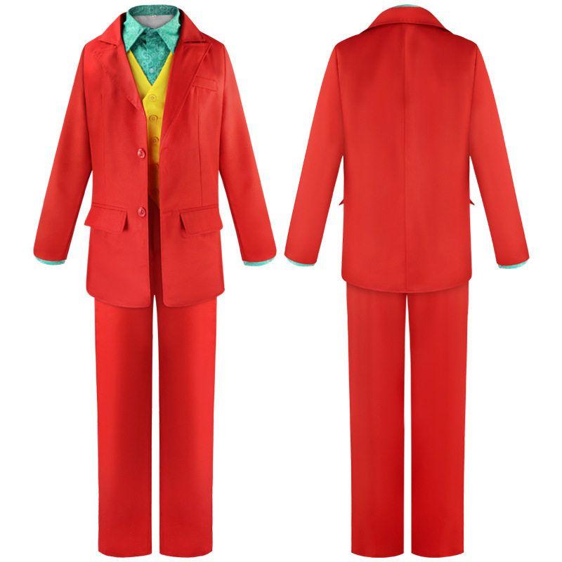 Joker Performance Costume Cosplay Outfit Set