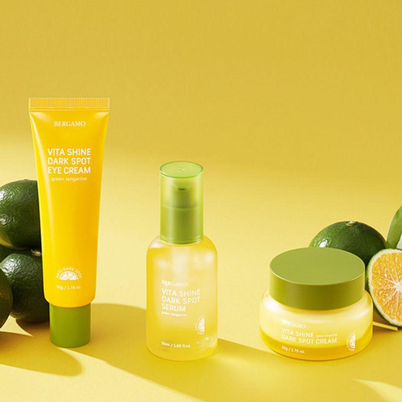 Набор для ухода за кожей с витамином С из зеленого мандарина Vita Shine Blemish, 3 предмета