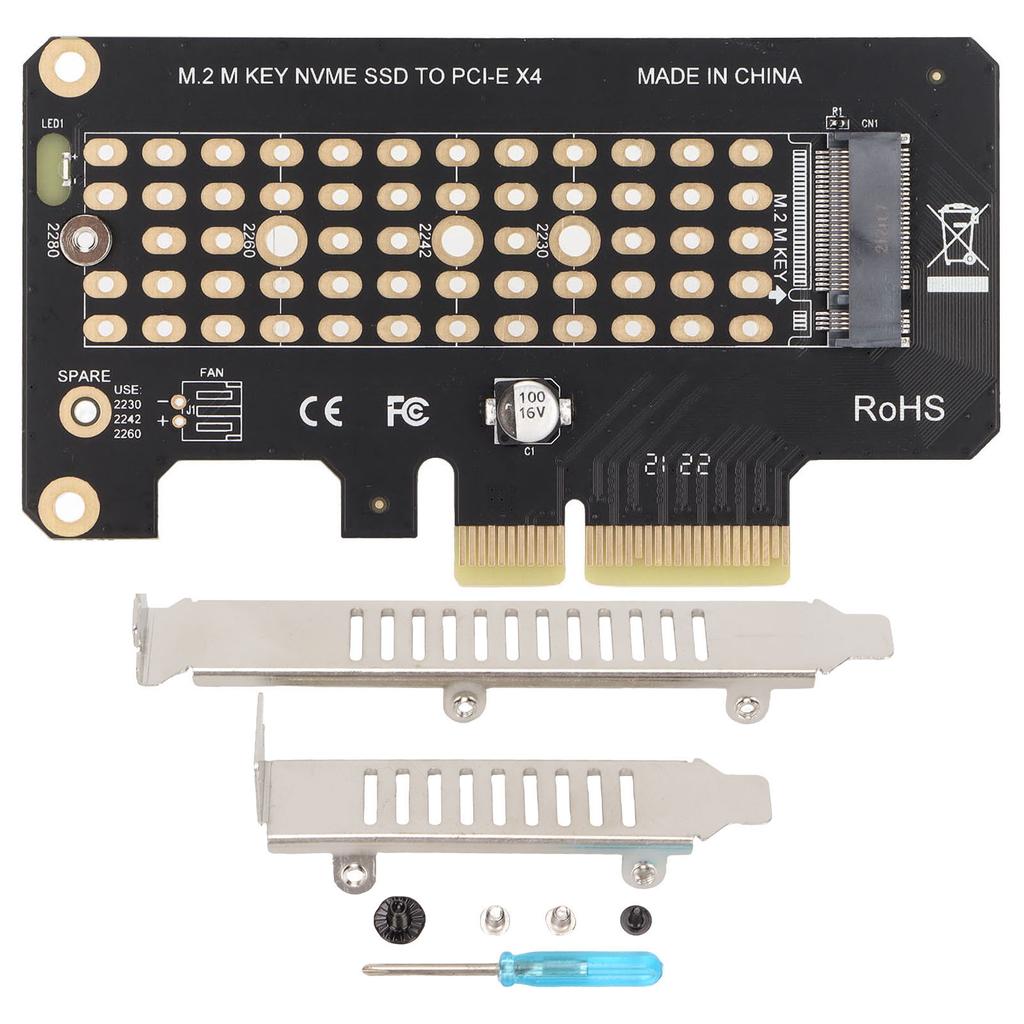 Адаптер M.2 PCIE, стабильная, надежная, быстродействующая, большая емкость для хранения данных NVME, карта расширения для