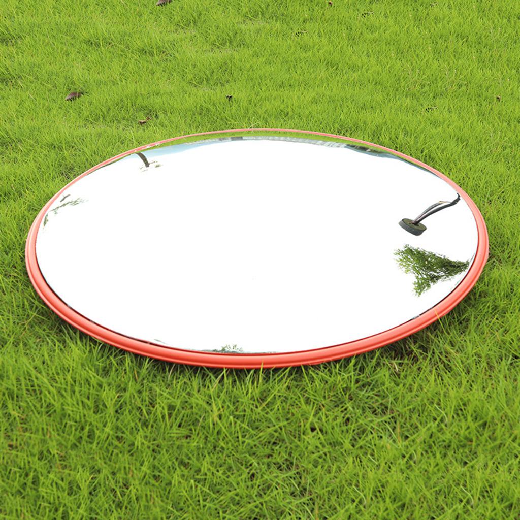 Выпуклое зеркало Гаражная парковка Зеркало дорожного движения Подъездная дорога Дорога 55/60см Мертвая зона Офисная безопасность Изогнутое зеркало безопасности Парковочное зеркало