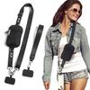 Lanyard Hands-free Phone Holder Phone Carrying Strap with RFID Wallet