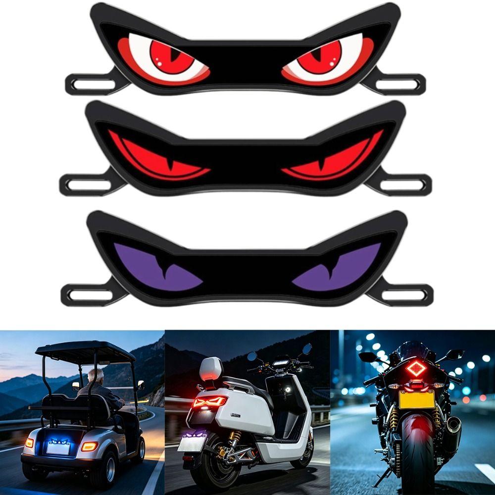 LED Lamp Demon Eye LED License Plate Light Bright Universal Rear Tail Light LED Lamp