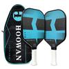 HOOWAN GRAPHORN Pickleball Paddle Carbon CFS Polymer Honeycomb Core 13MM Pickleball Racket with Cover