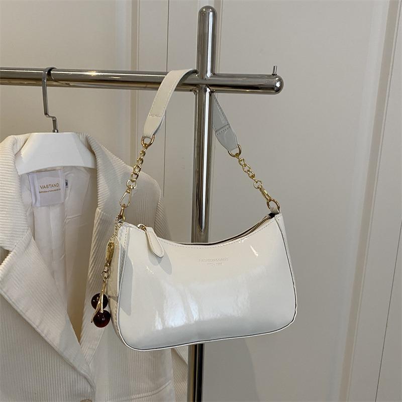 Однотонный популярный летний новый модный повседневный трендовый портфель через плечо для работы, портативная маленькая квадратная сумка подмышку