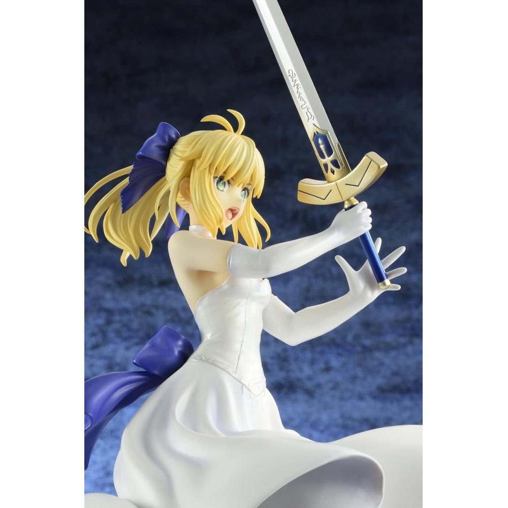 Belfine Fatesay night [Unlimited Blade Works] Saber White Dress Renewed Ver. 18 масштаб ПВХ окрашенная полная фигурка BF139