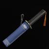 Automatic 3-Fold Windproof Thickened Umbrella With Samurai Sword Handle Japanese Style Men