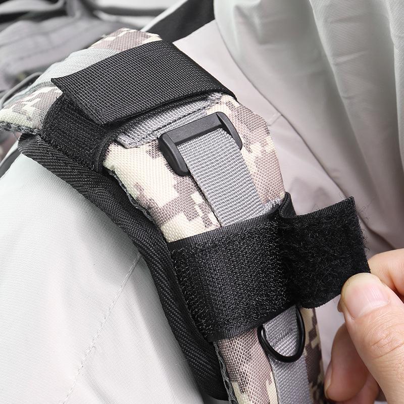 Многофункциональная декомпрессионная противоскользящая накладка на плечо для одно- и двухплечевых сумок и рыболовных ящиков