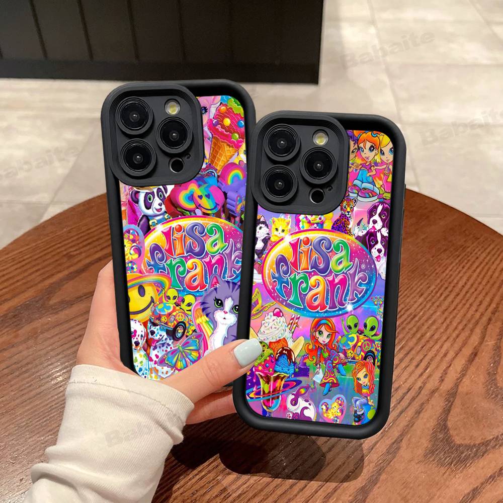 Чехол для телефона с рисунками Лизы Фрэнк Для IPhone 17 16 15 14 Plus 13 12 11 Pro Max Силиконовый чехол