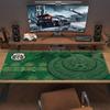 Mexican Football Federation Color Mouse Pad Large Gaming Table Cushion Non-slip Laptop Tablet Big Mousepad XXL Mat Mini PC Playmat With Lock edge