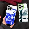 Рок-группа The 1975 Для iPhone 15 14 13 Plus 17 16 12 11 Pro Max Матовый Цветной Серебристый Роскошный Чехол для Телефона