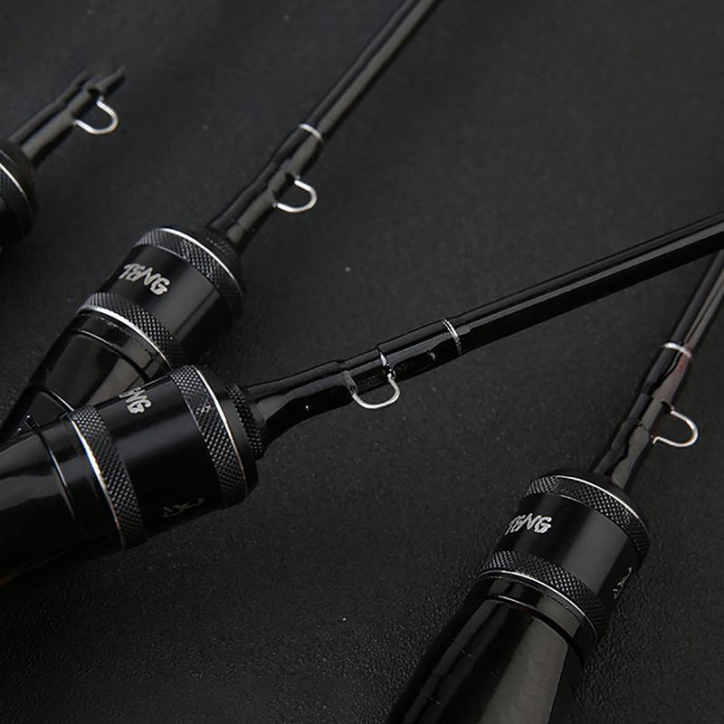 Ultra-Light Fishing Rod Carbon Fiber Spinning/Casting Lure Pole Bait Wt 1.5-9G Line Wt 3-6Lb Wood Handle Fast  Fishing Rods