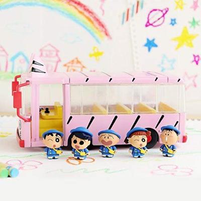 Автобус для детского сада Crayon Futaba поставляется с 5 фигурками из серии Colle Chara Shin-chan