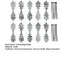 Hunting Accessories Easy to Install Ring Cloth 13.8 Cm 10 Pcs