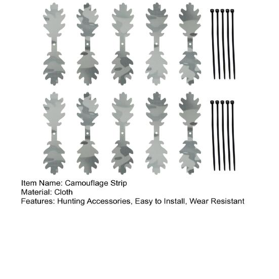 Hunting Accessories Easy to Install Ring Cloth 13.8 Cm 10 Pcs