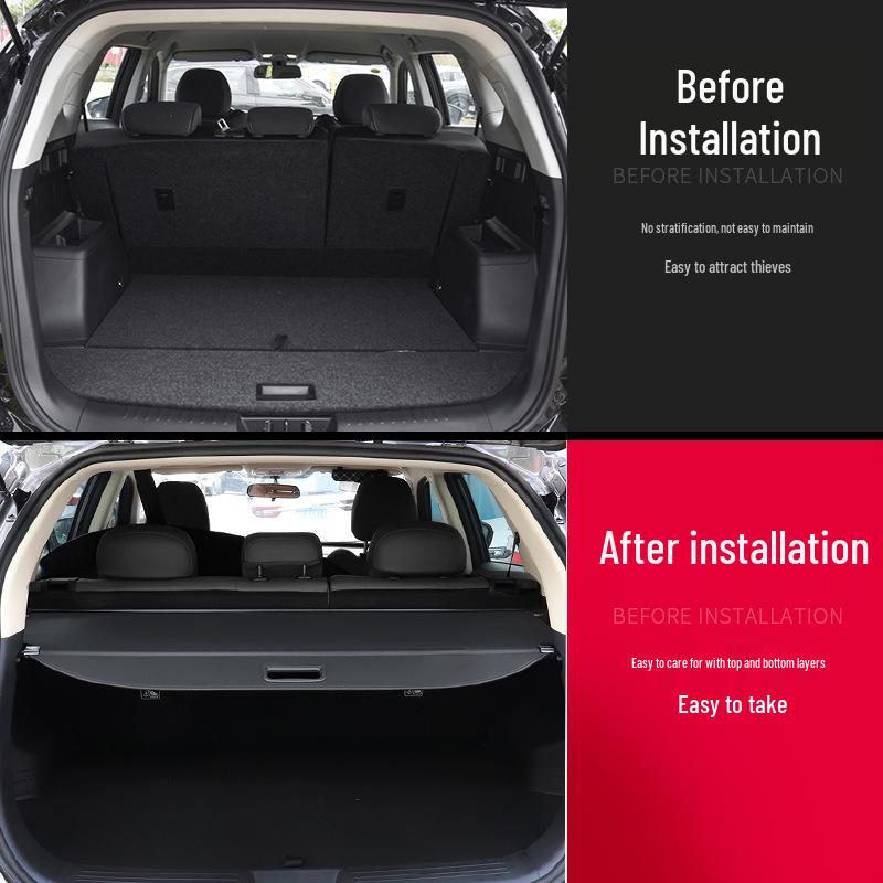 DX8plus Выдвижная шторка багажника для заднего отделения