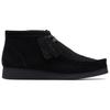 Clarks Замшевая кожаная обувь в британском стиле ретро с круглым носком, удобная, на толстой подошве, прочная, низкая, повседневная, мужские кроссовки, черные 26172823
