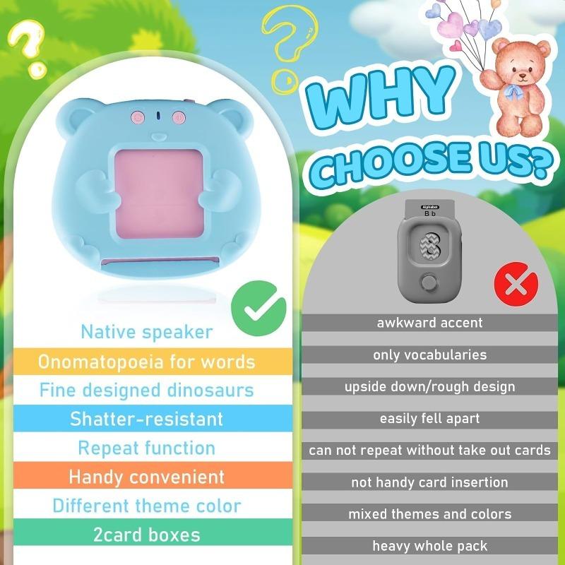 Говорящие карточки для малышей 1–3 лет, 224 зрительных слова, сенсорные игрушки для детей с аутизмом, обучающие игрушки Монтессори, образовательные дошкольные учреждения
