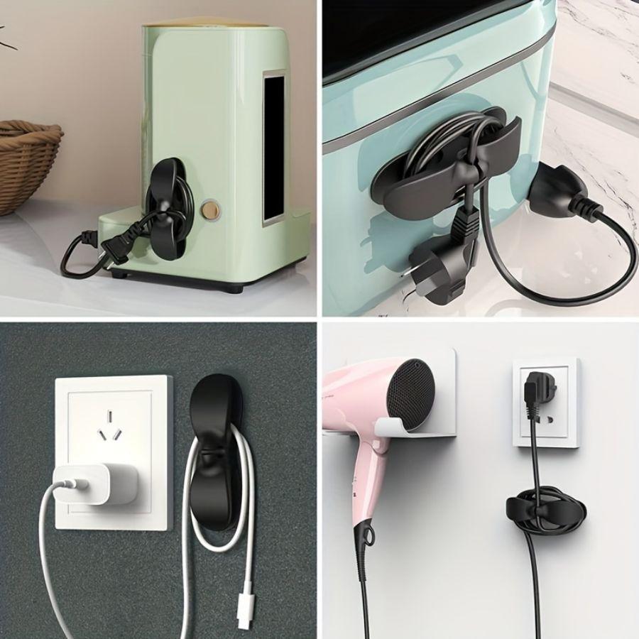 3 Pcs Cord Winder Organizer For Kitchen Appliance Cord Wrapper Cable Management Clip Holder For Air Fryer Coffee Machine Fixer 2